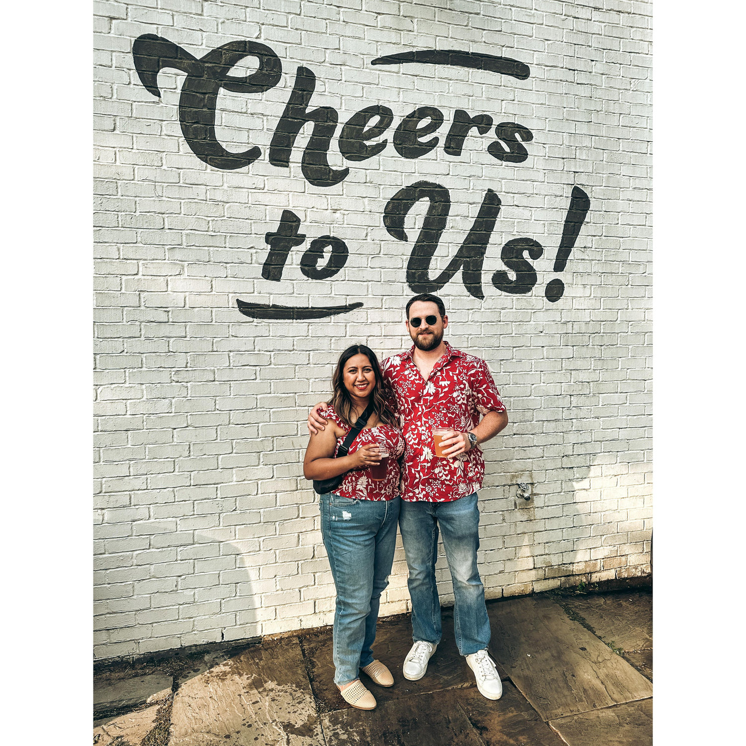 Took Tyler to Tyler. Cheers to Us indeed.