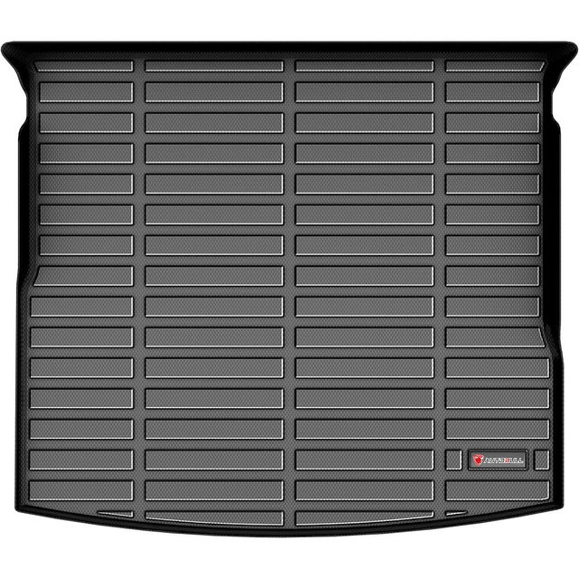 AUTOBULL Cargo Liner Compatible with Volkswagen VW Tiguan 5 Passenger 2018-2024 Cargo Mat, All Weather Protection Trunk Liner Rear Trunk mat ，Black