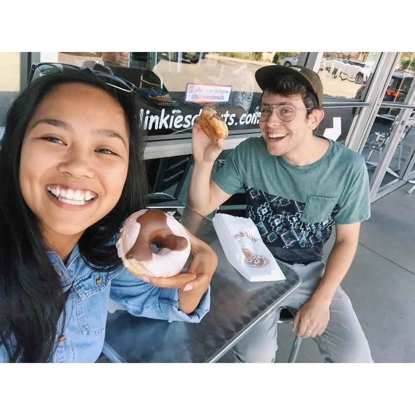 John- 10/10
Chely- 4/10
John- Upset with Chely's review
Chely- *shrugging shoulders emoji*