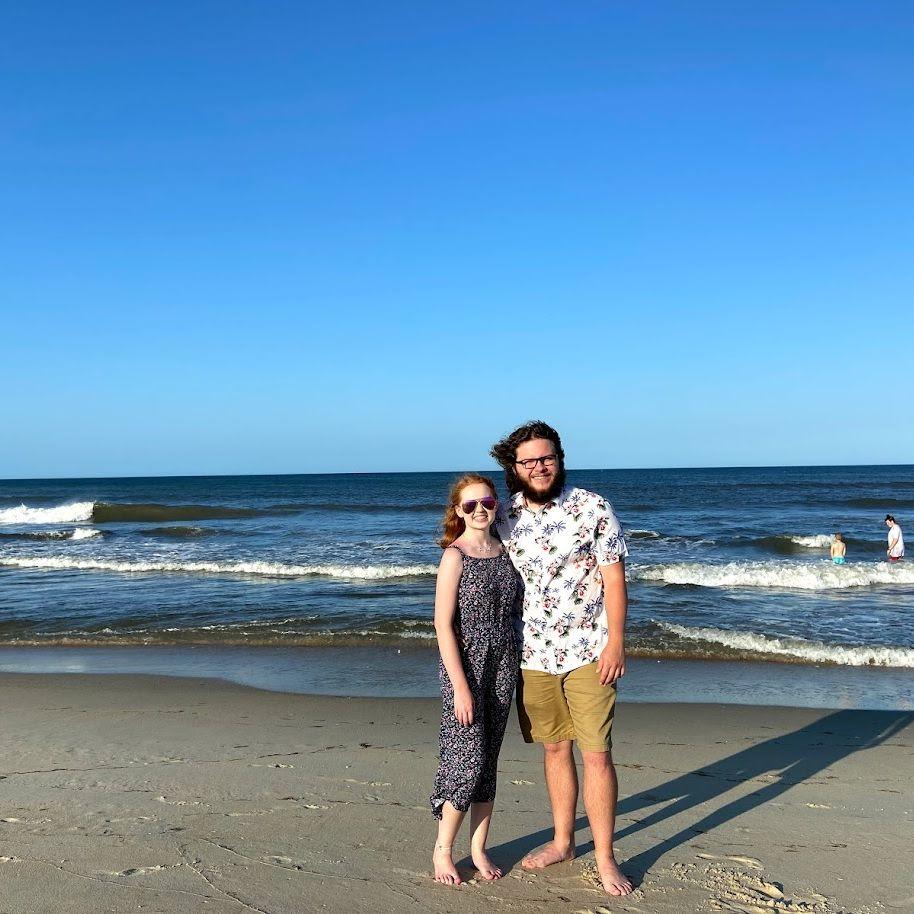 July 2021: Trip to OBX with his family