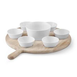 Oak Paddle Tapas Set