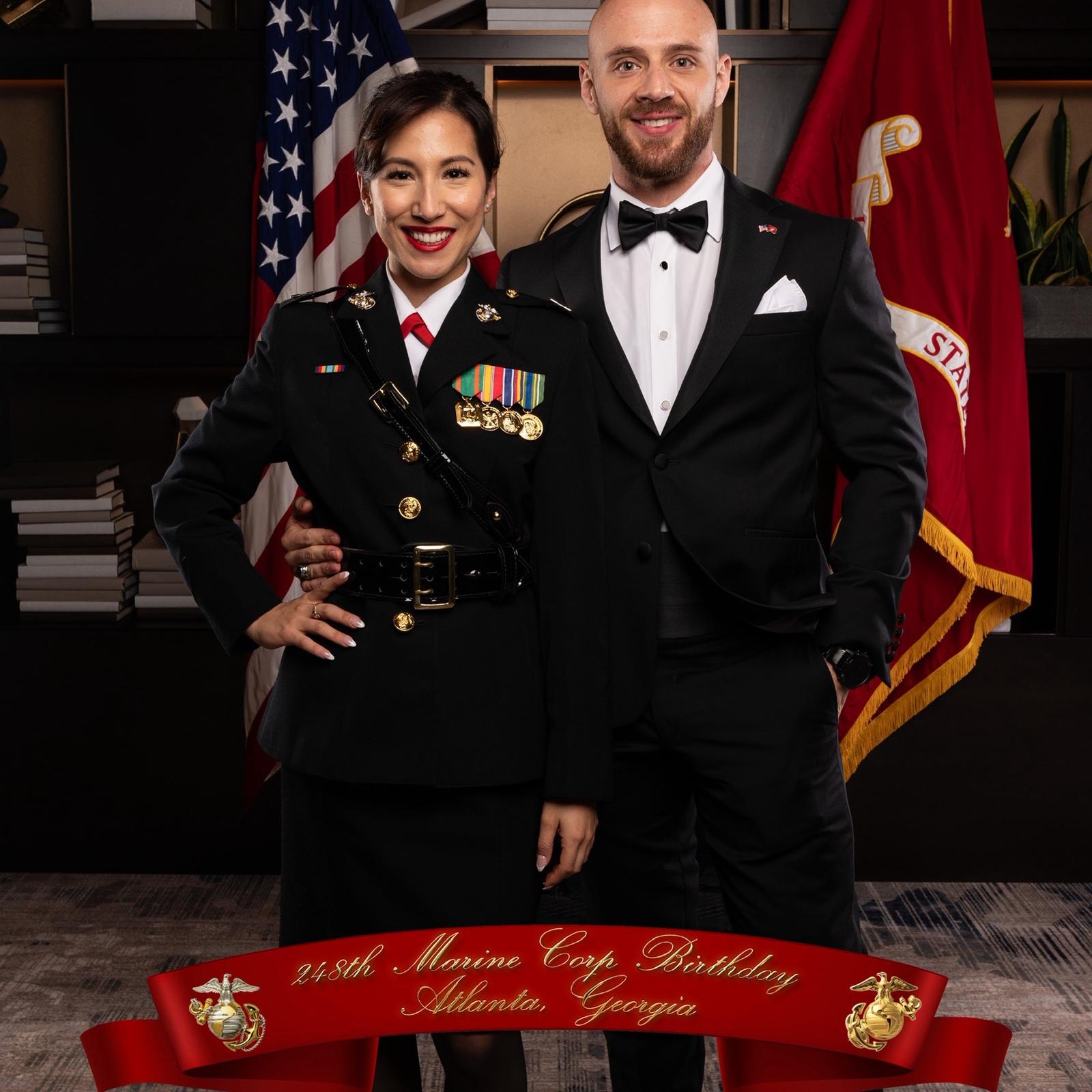 Our last Marine Corps ball together