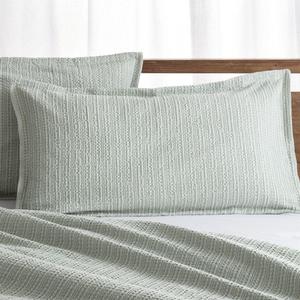 Tessa Aqua King Sham