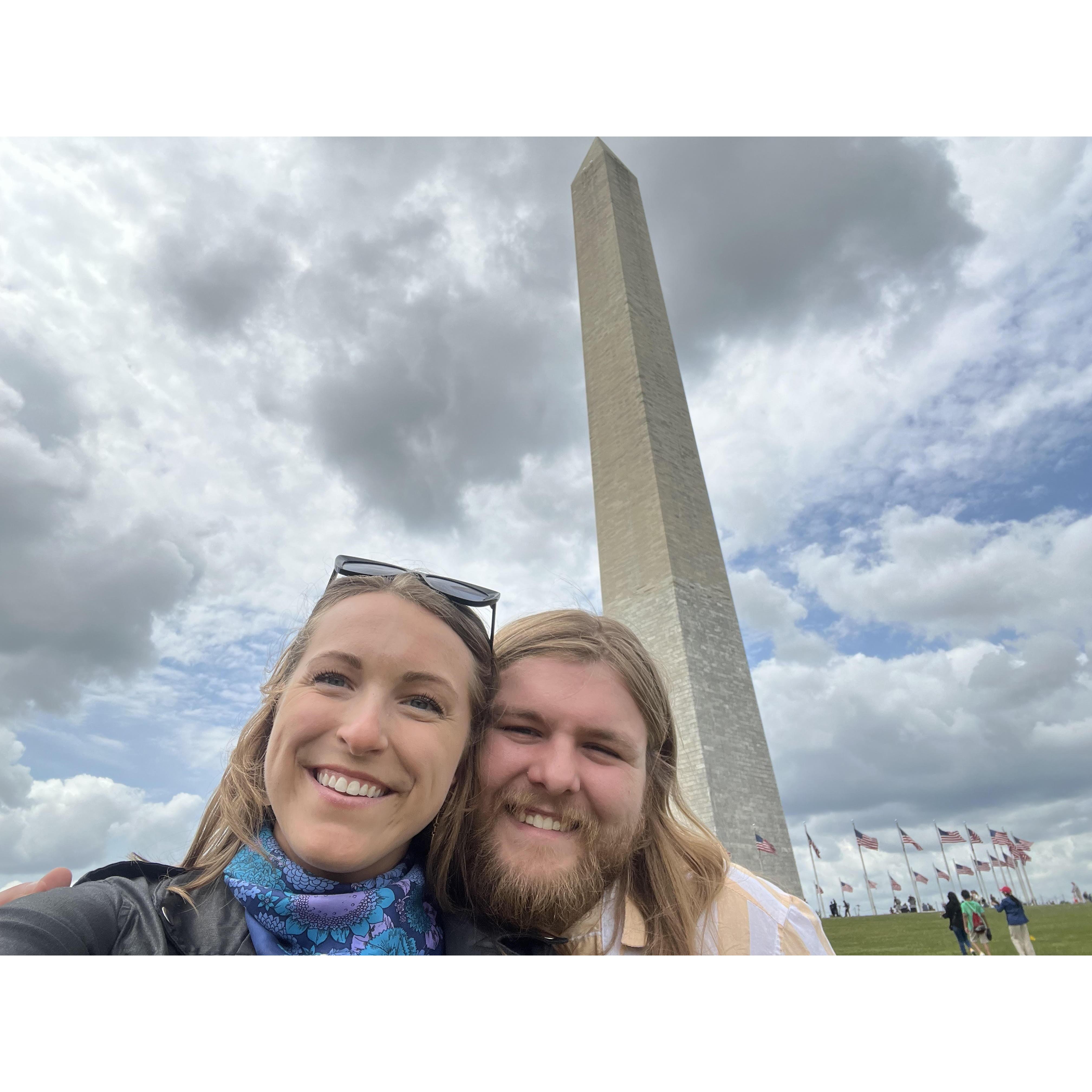 May 2023 - Washington D.C. while driving 8 hours south to Virginia!