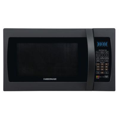 Farberware® 1.3 Cubic Feet Microwave Oven with Smart Sensor Cooking in Black