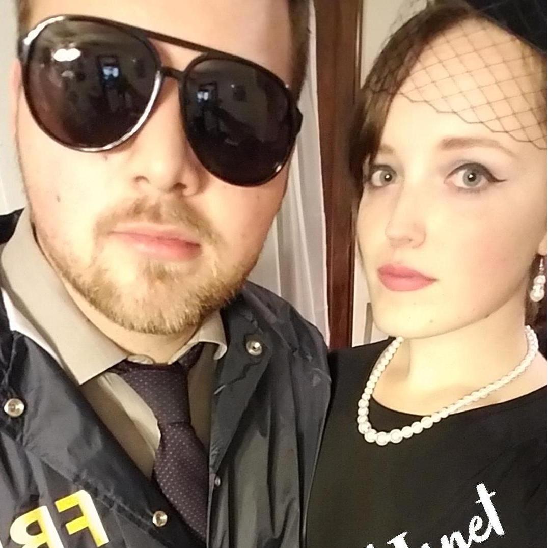 Happy Halloween from Burt Macklin & Janet Snakehole