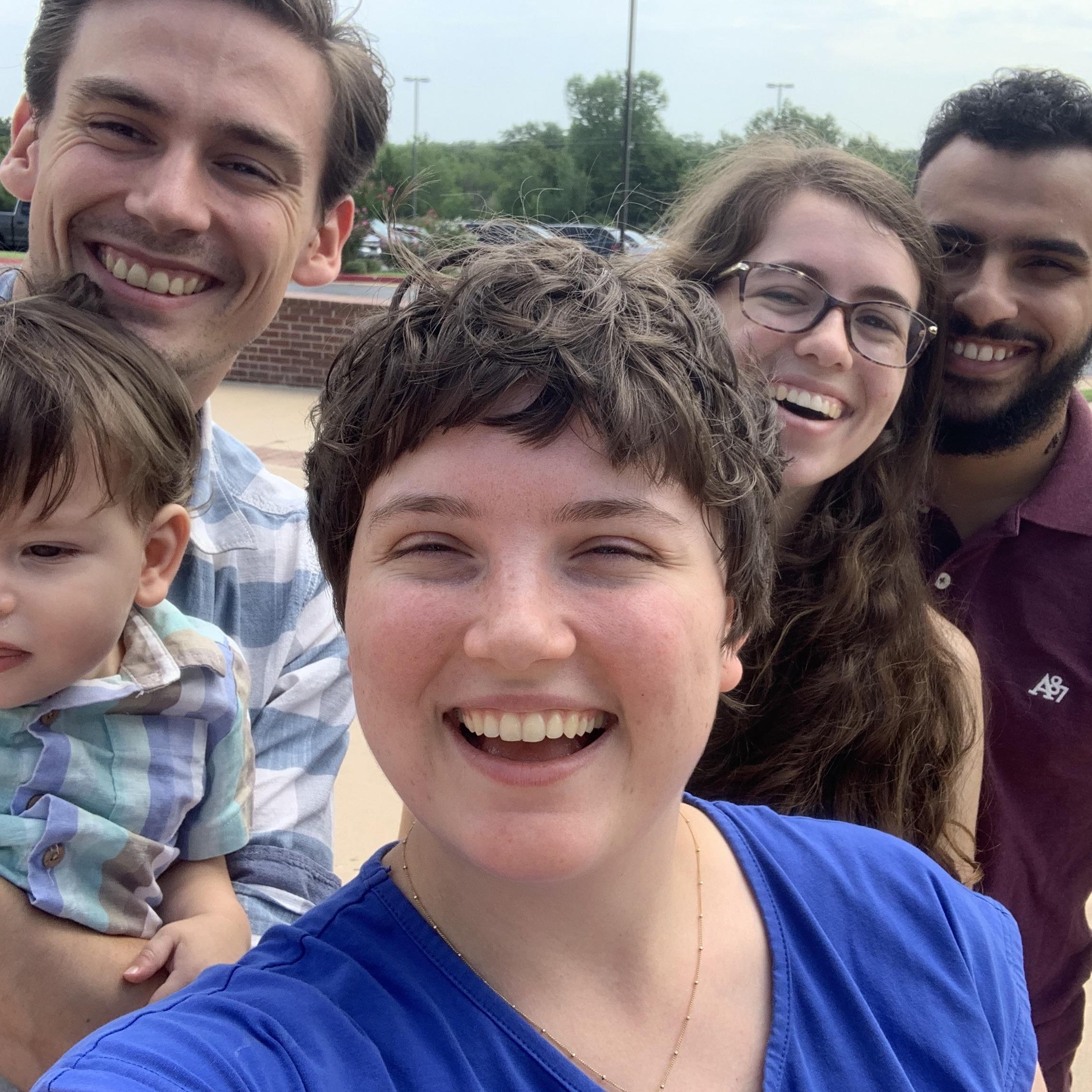 We loved getting to spend time with friends even if it took one of our weekend visits, and it was here that Katie first got to see how good Shu is with babies!