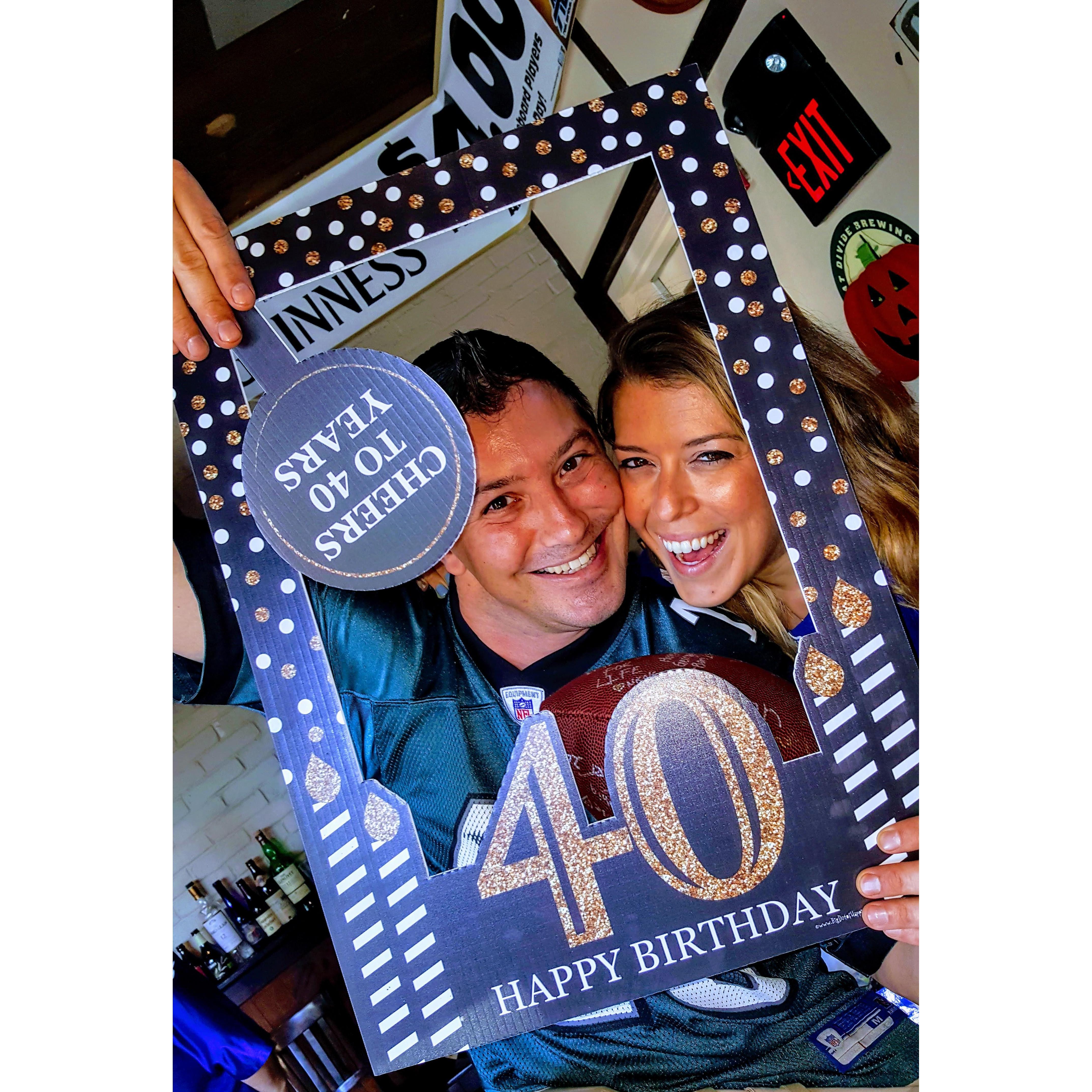 George turned 40!!!