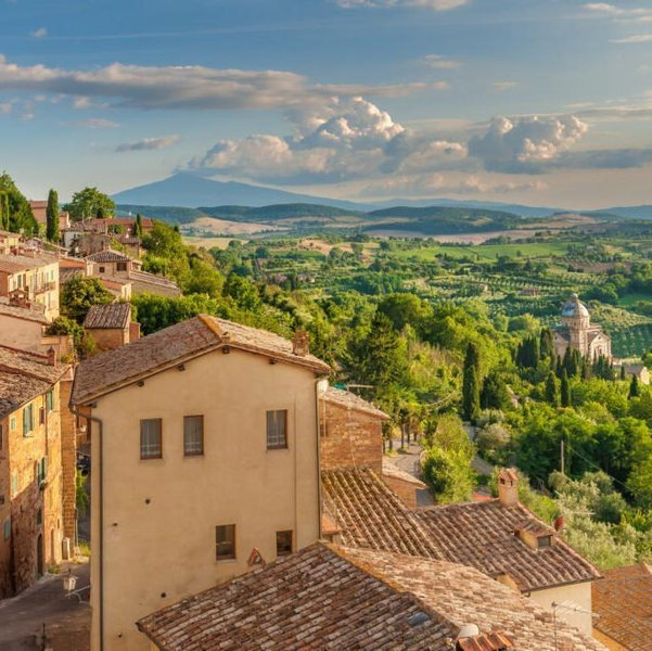 Dinner For Two in Tuscany