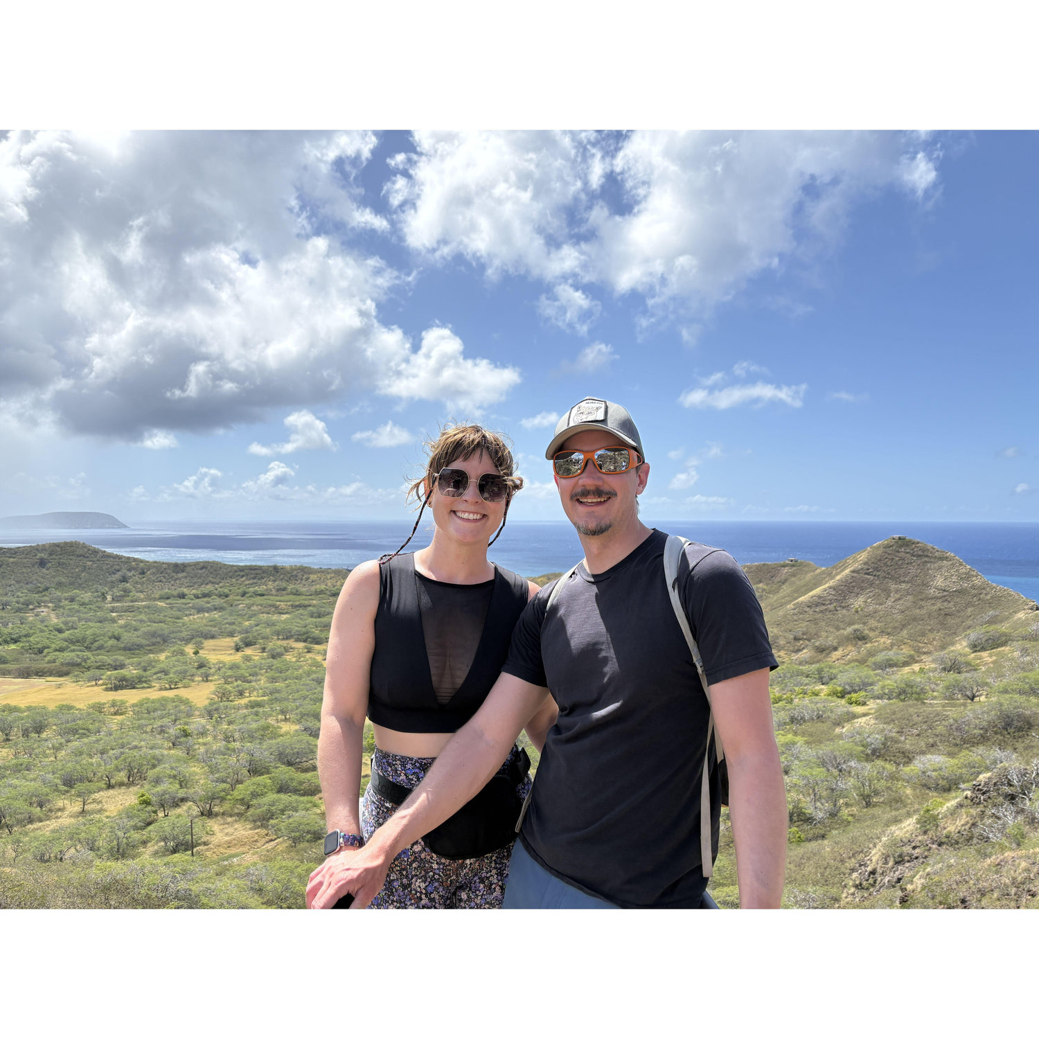 Hiking Diamondhead on Oahu