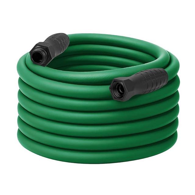Flexzilla Colors SwivelGrip Garden Hose 5/8 in. x 75 ft., Lightweight All-Weather Water Hose, Durable and Flexible, Leak-Free Connections, Forest Green