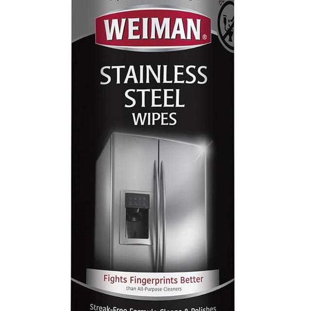 Weiman Products Stainless Steel Wipes 30 Count (Pack of 1)