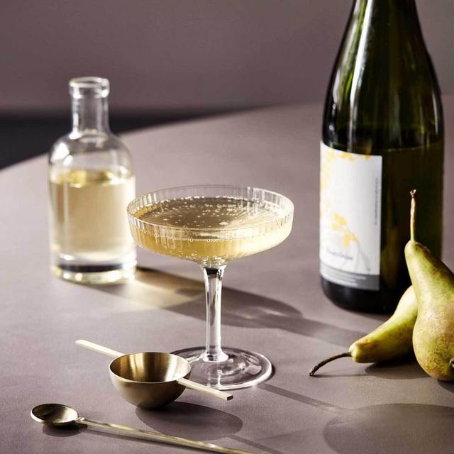 Ripple Champagne Saucer (Set of 2)