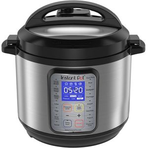 Instant Pot DUO Plus 60, 6 Qt 9-in-1 Multi- Use Programmable Pressure Cooker, Slow Cooker, Rice Cooker, Yogurt Maker, Egg Cooker, Sauté, Steamer, Warmer, and Sterilizer