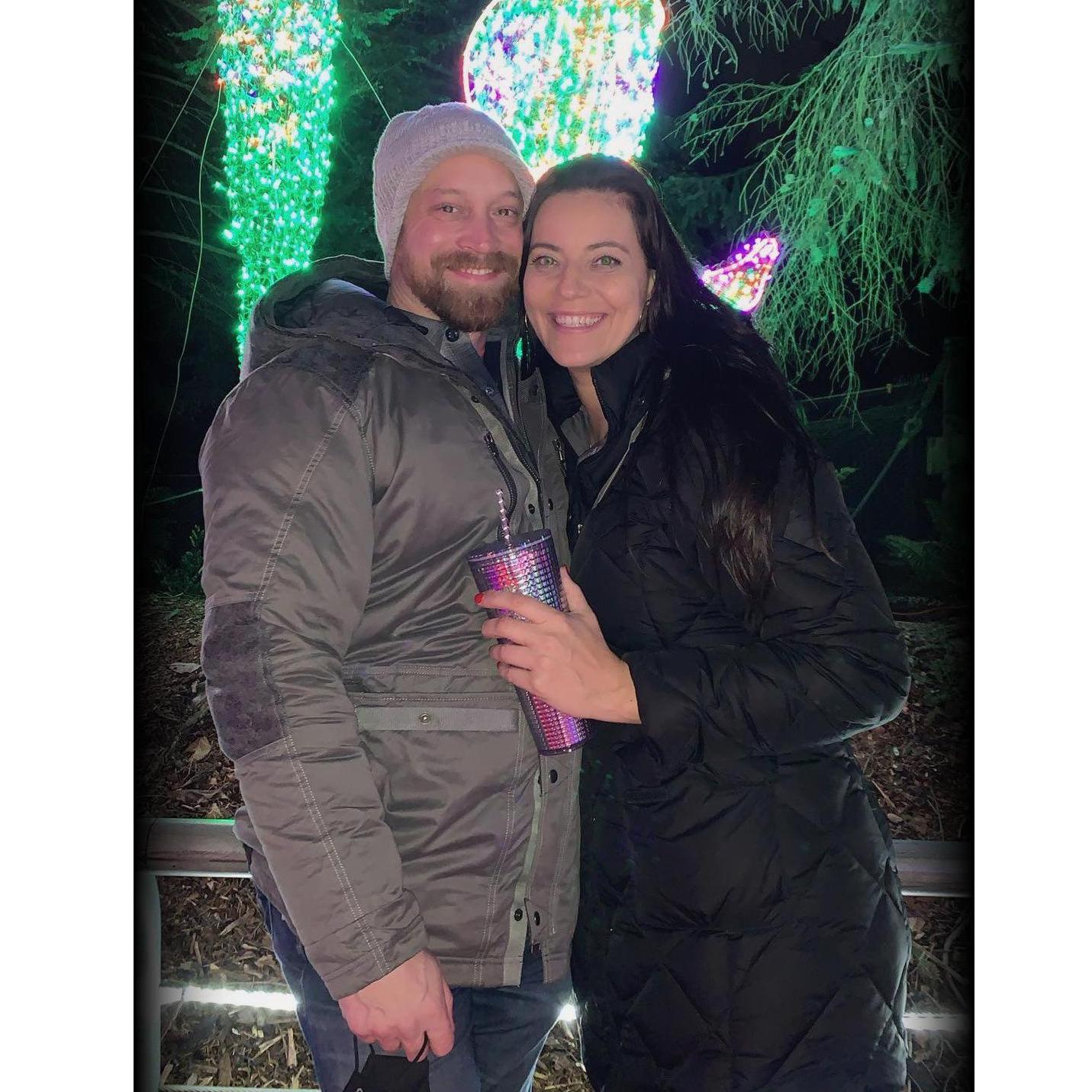 2020 Zoo lights with the Fam!