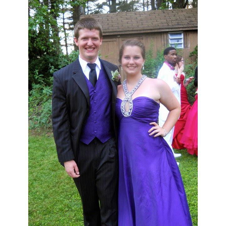 We didn't go to senior prom in 2011 together, but we did match each other perfectly.