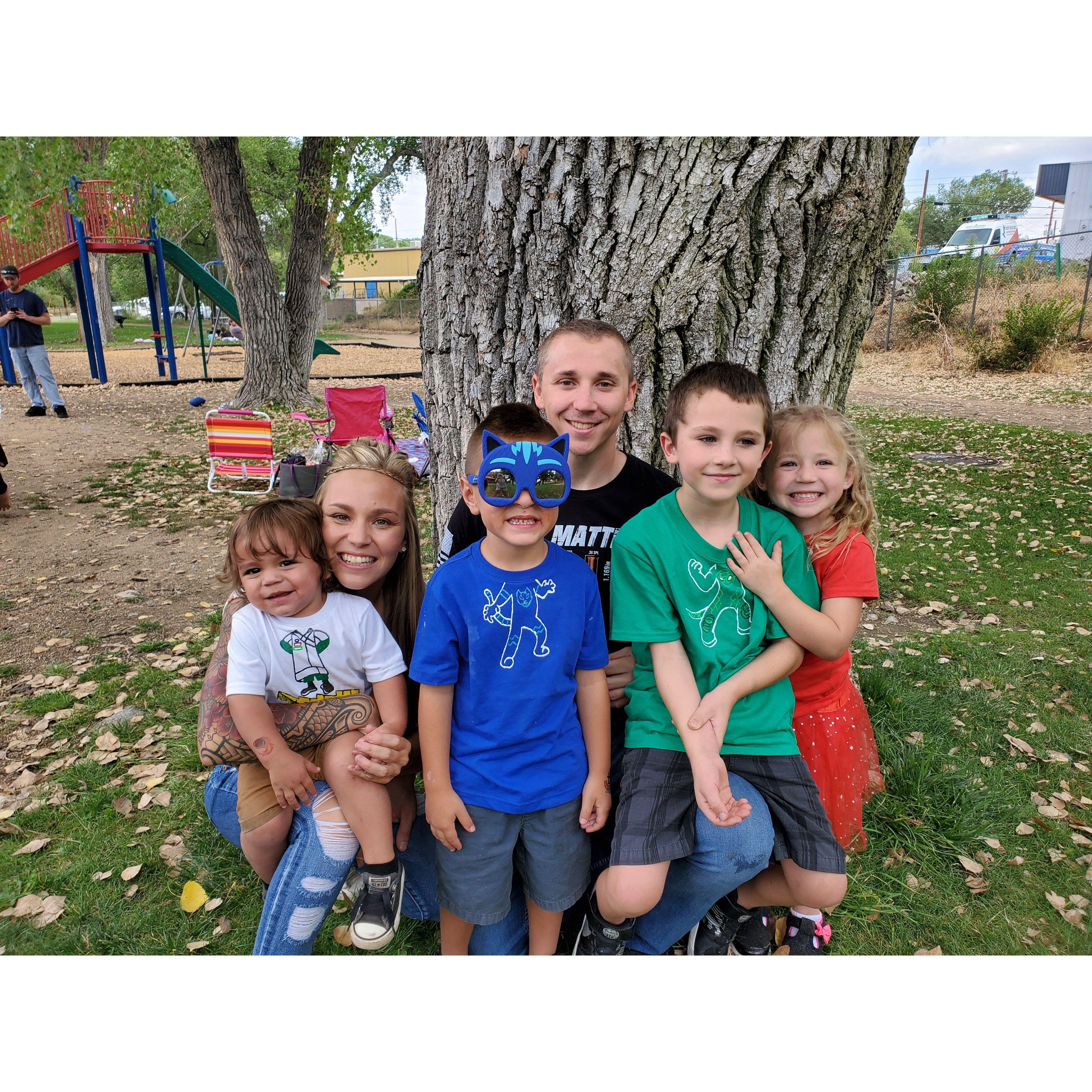 Throwing our baby girl her 4th Birthday Party.