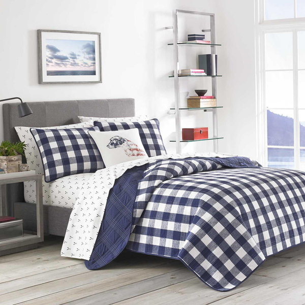 Eddie Bauer, Lakehouse Plaid 3-Piece Quilt Set | Zola
