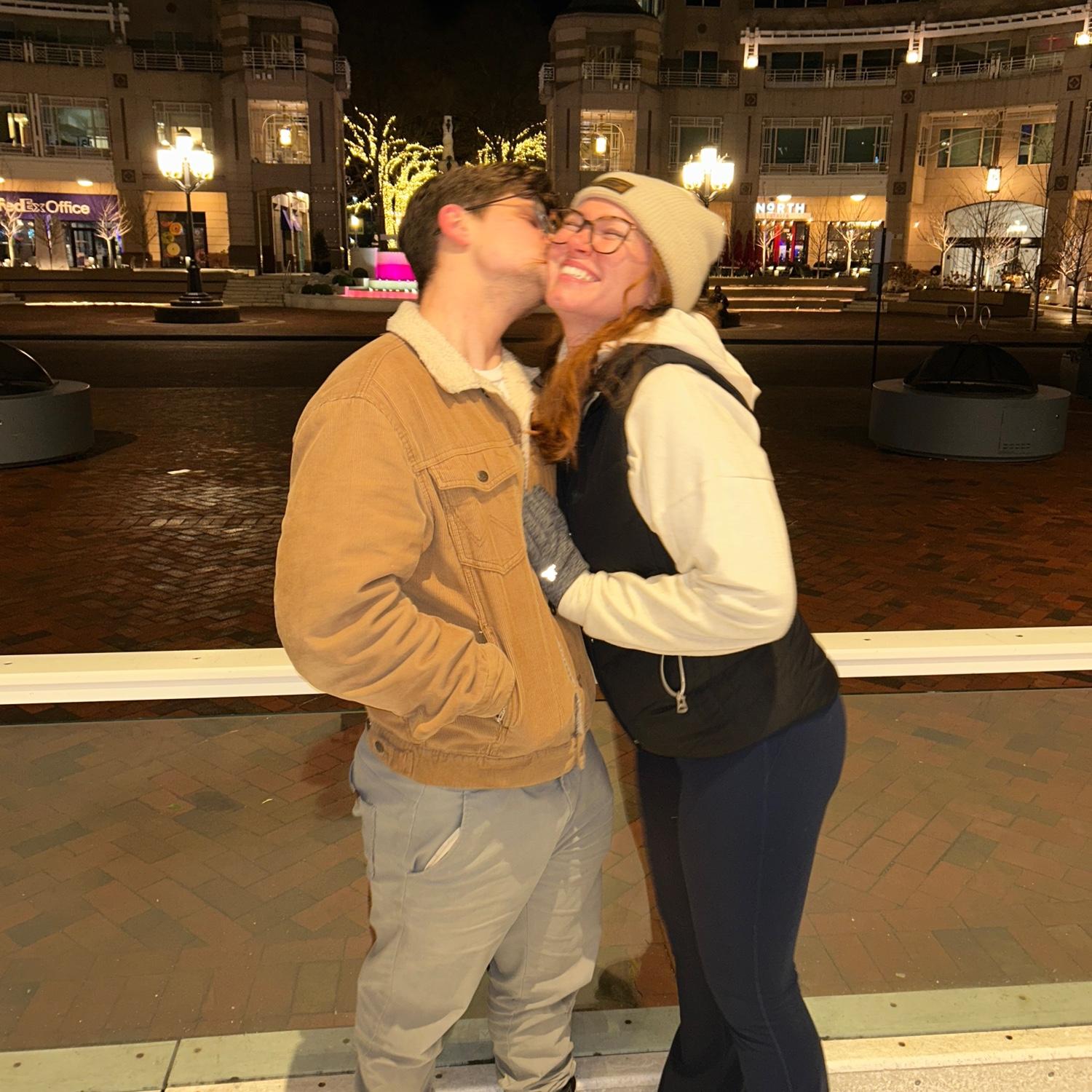 Recreation of Ice Skating Day one year after