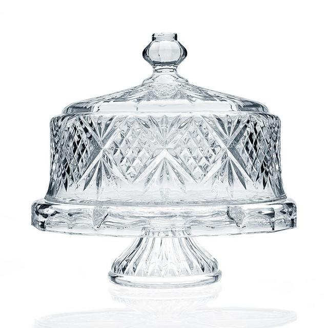 Godinger Crystal Cake Stand