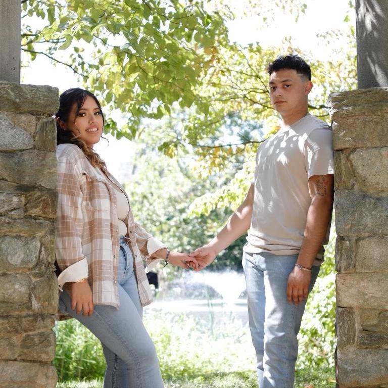 First photo of our engagement photo shoot!