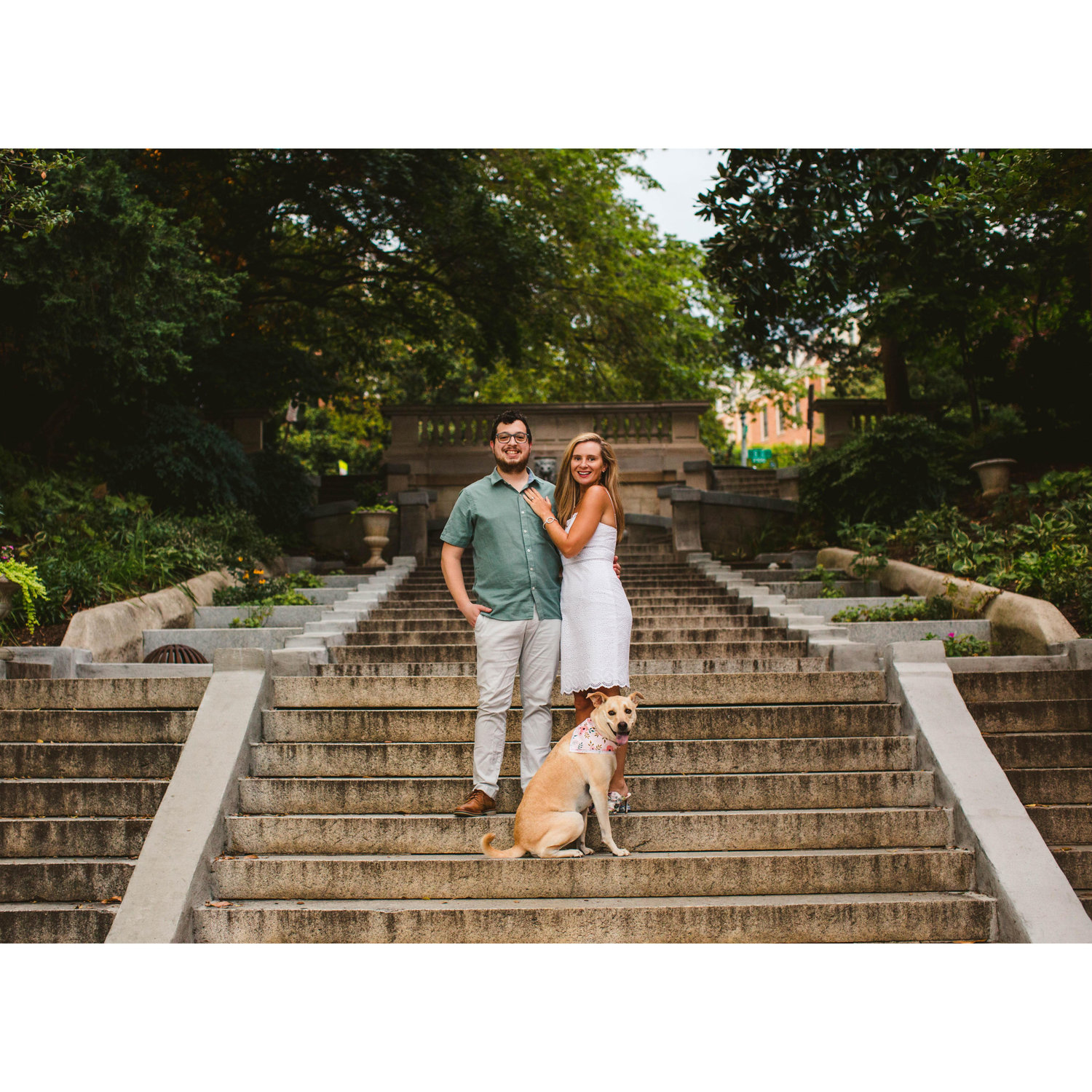 The Spanish Steps, where we had dessert on our first date.