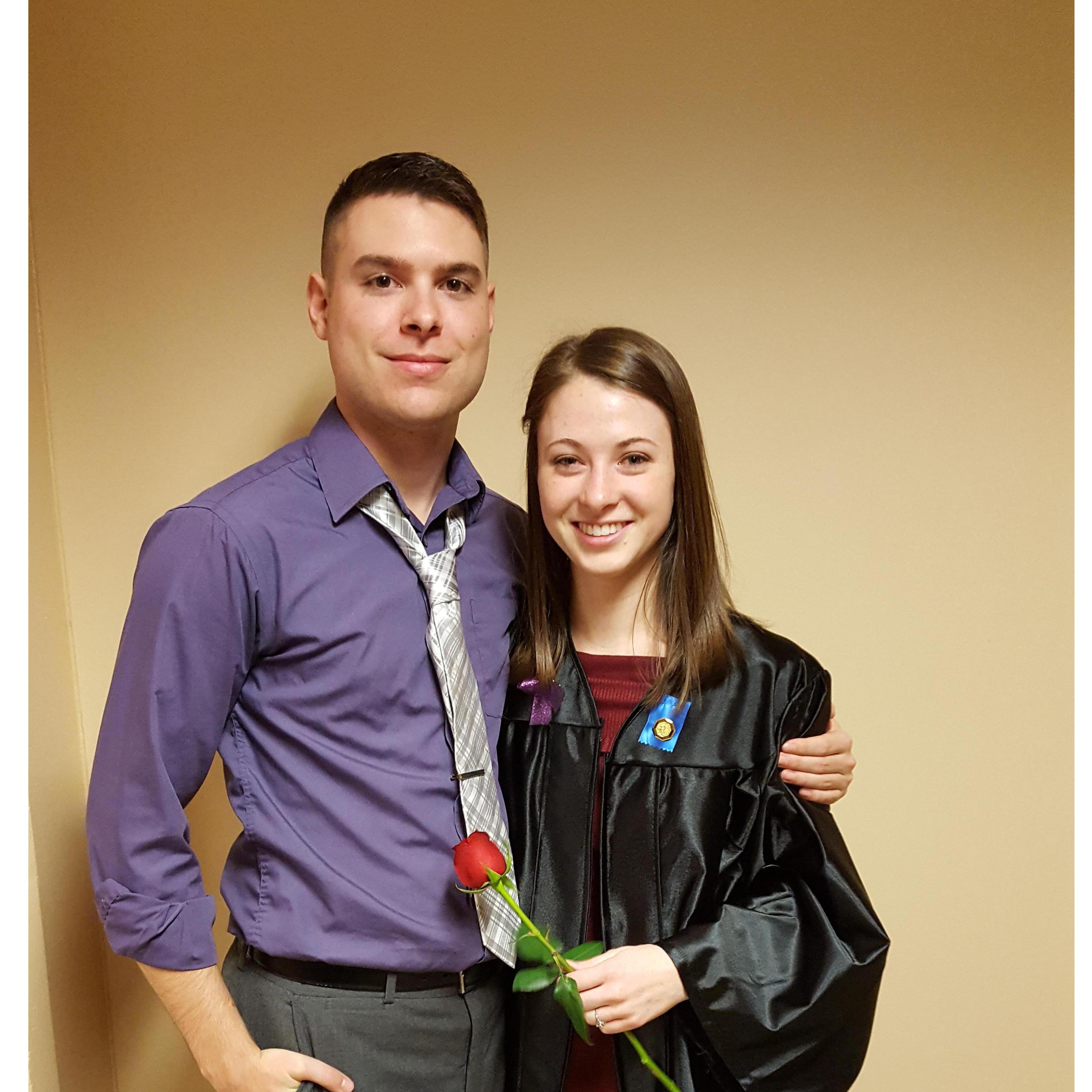 My graduation from Nursing School! December 2017