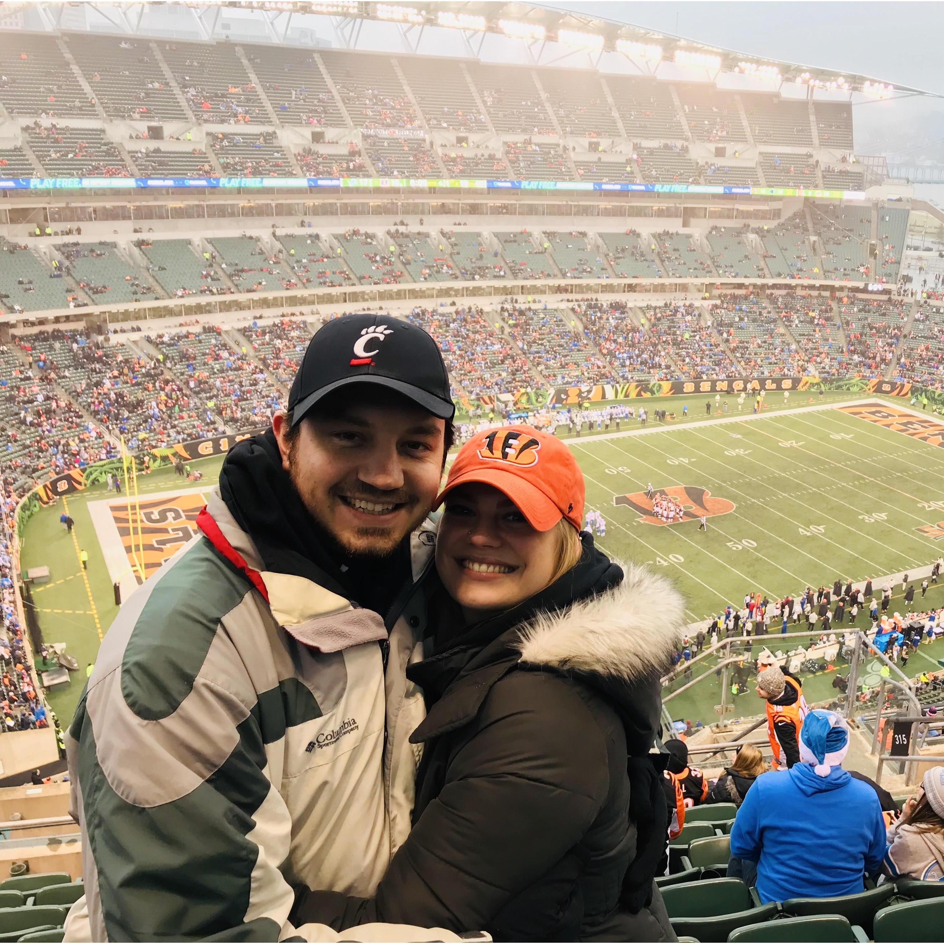 Detroit Lions visit the Cincinnati Bengals on Christmas Eve!
