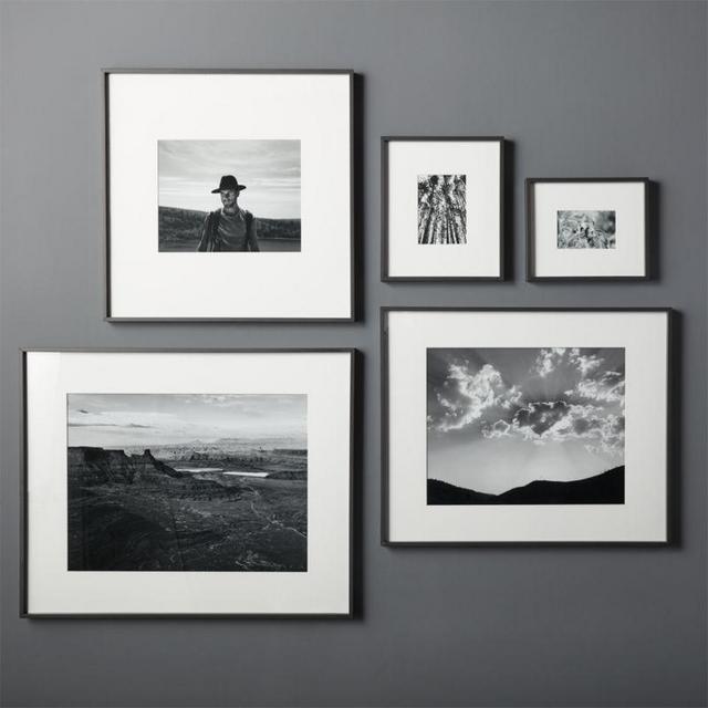 Gallery Black Frame with White Mat 5x7