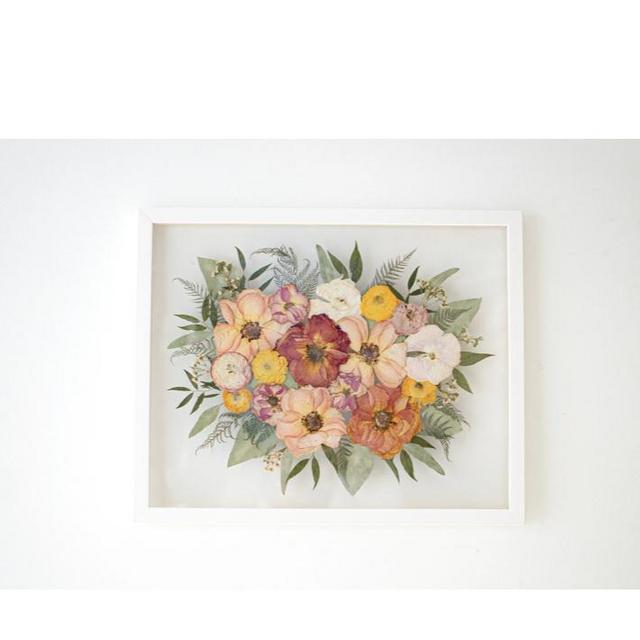 Pressed Florals - Bouquet Preservation (11x14)