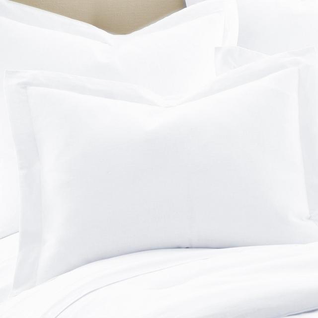 Washed Linen King Sham - White - Levtex Home