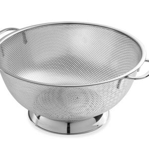 Bellemain Micro-perforated Stainless Steel 5-quart Colander-Dishwasher Safe