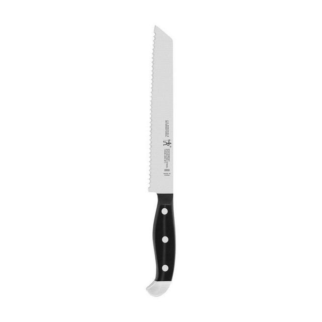 HENCKELS Statement Bread Knife, 8-inch, Black/Stainless Steel