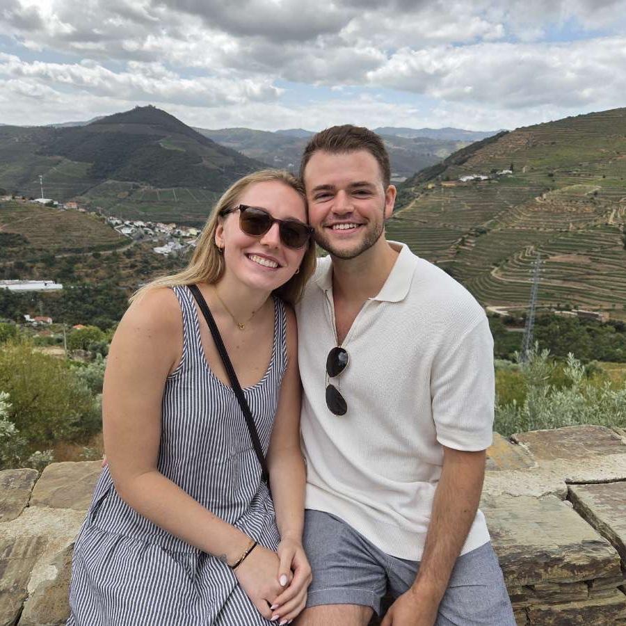 The view over the Douro Valley, right before Eric proposed.