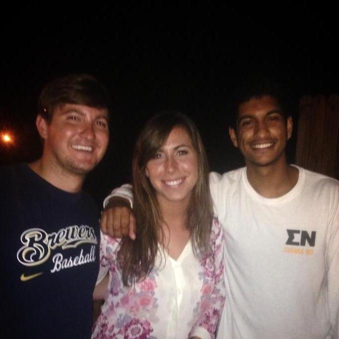 The night of Shourjo and (groomsman) Joey's graduation from Emory in 2014.