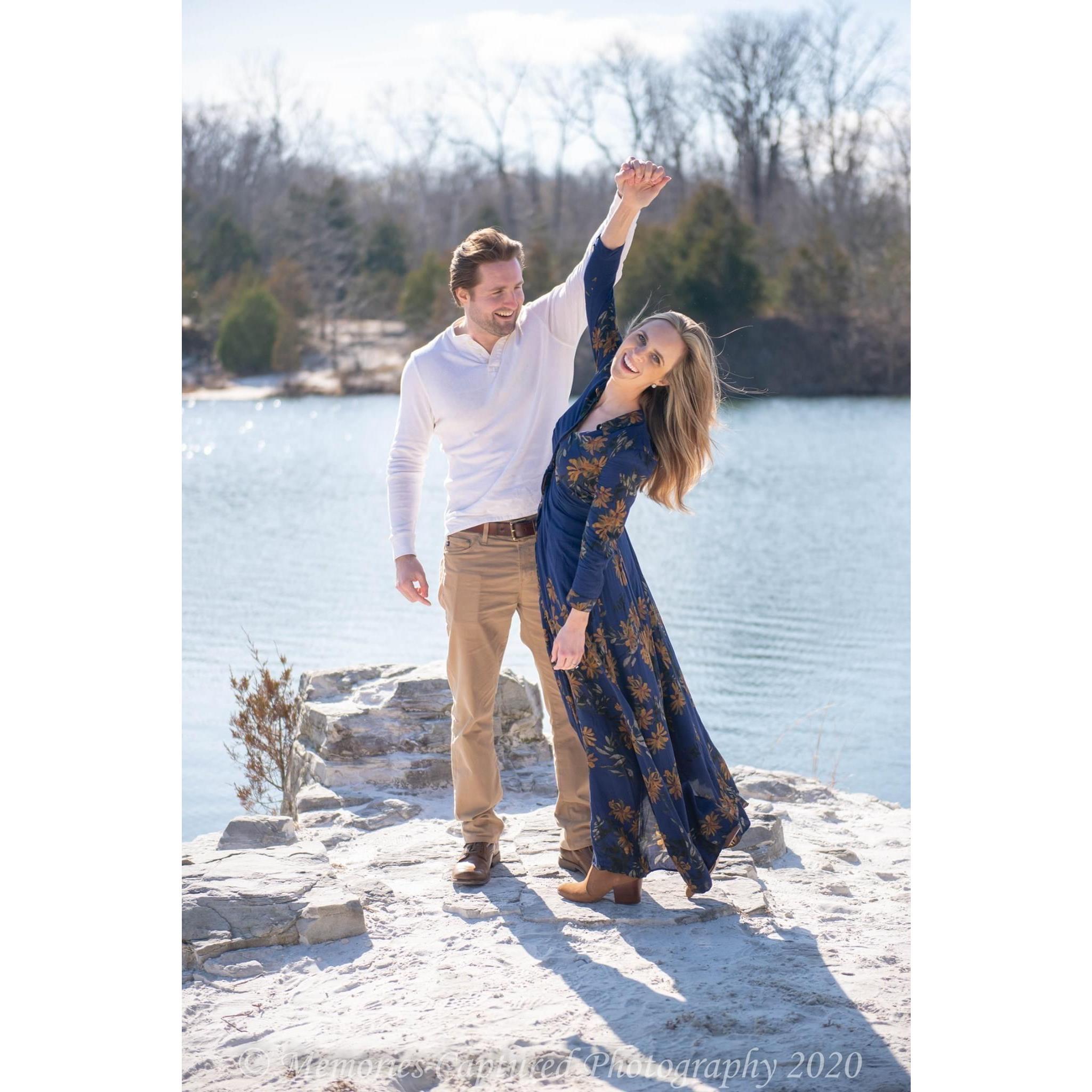 Engagement Photos during quarantine.