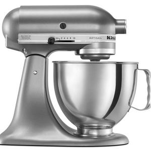 KitchenAid KSM150PSCU Artisan Series 5-Qt. Stand Mixer with Pouring Shield - Contour Silver