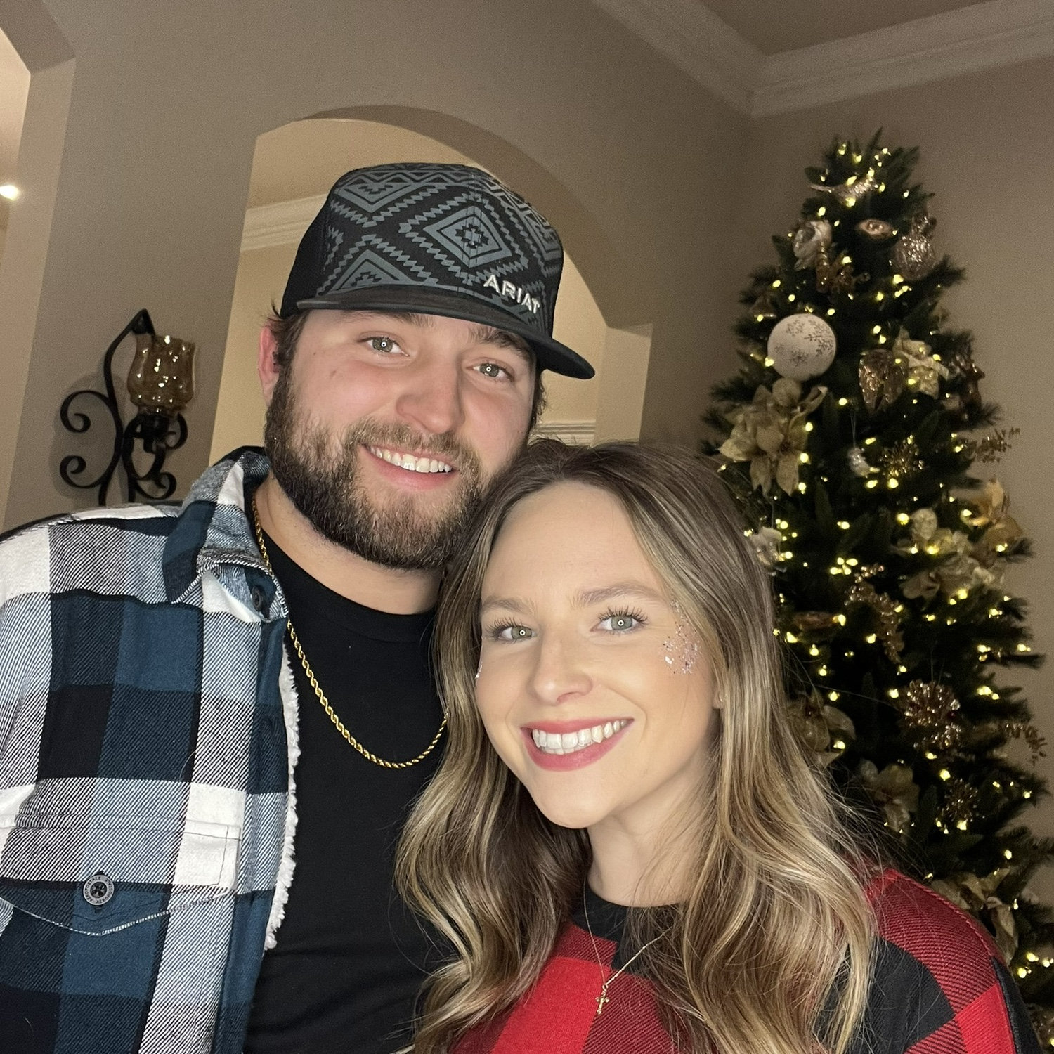 Ethan & Madison’s first Christmas together!