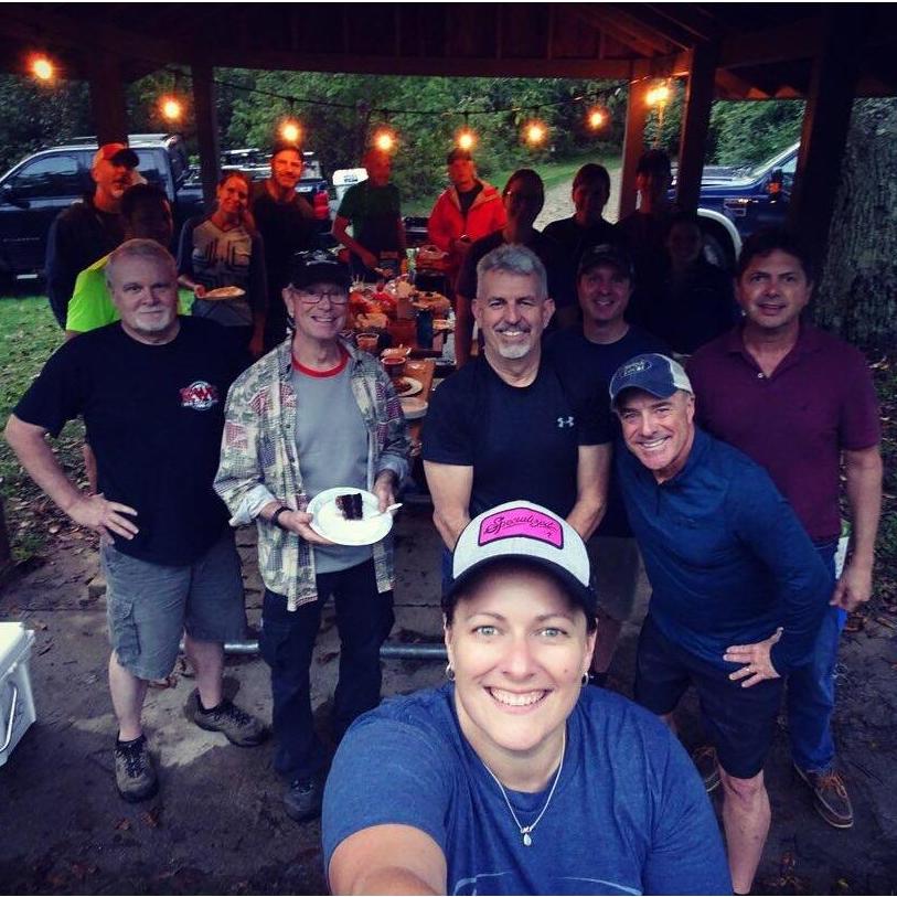 BBQ after our weekly HAMBster Mountain Bike Rides! It's all about creating a community that people want to be a part of!