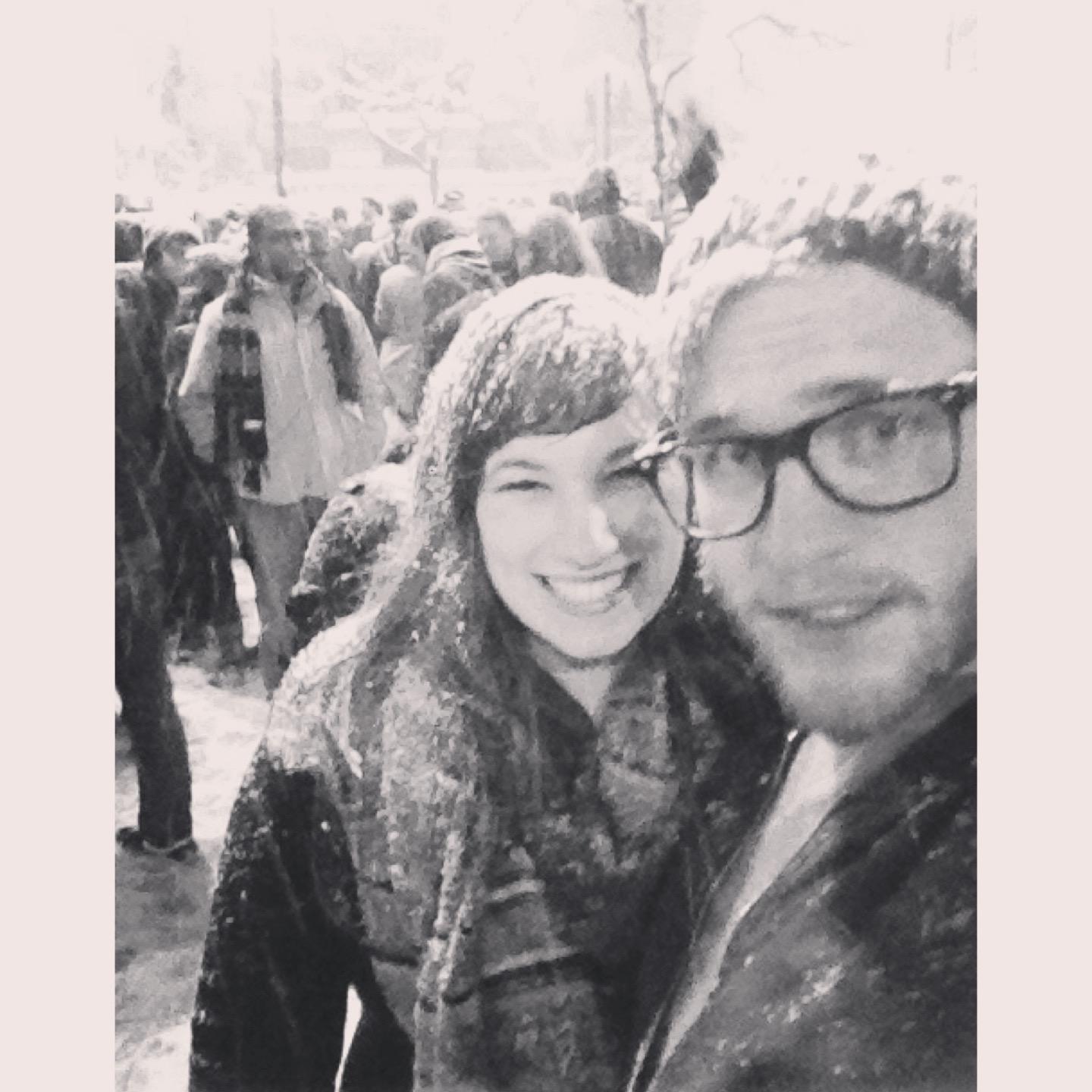 Our 1st New Year's together, our 2nd official date, and our anniversary!