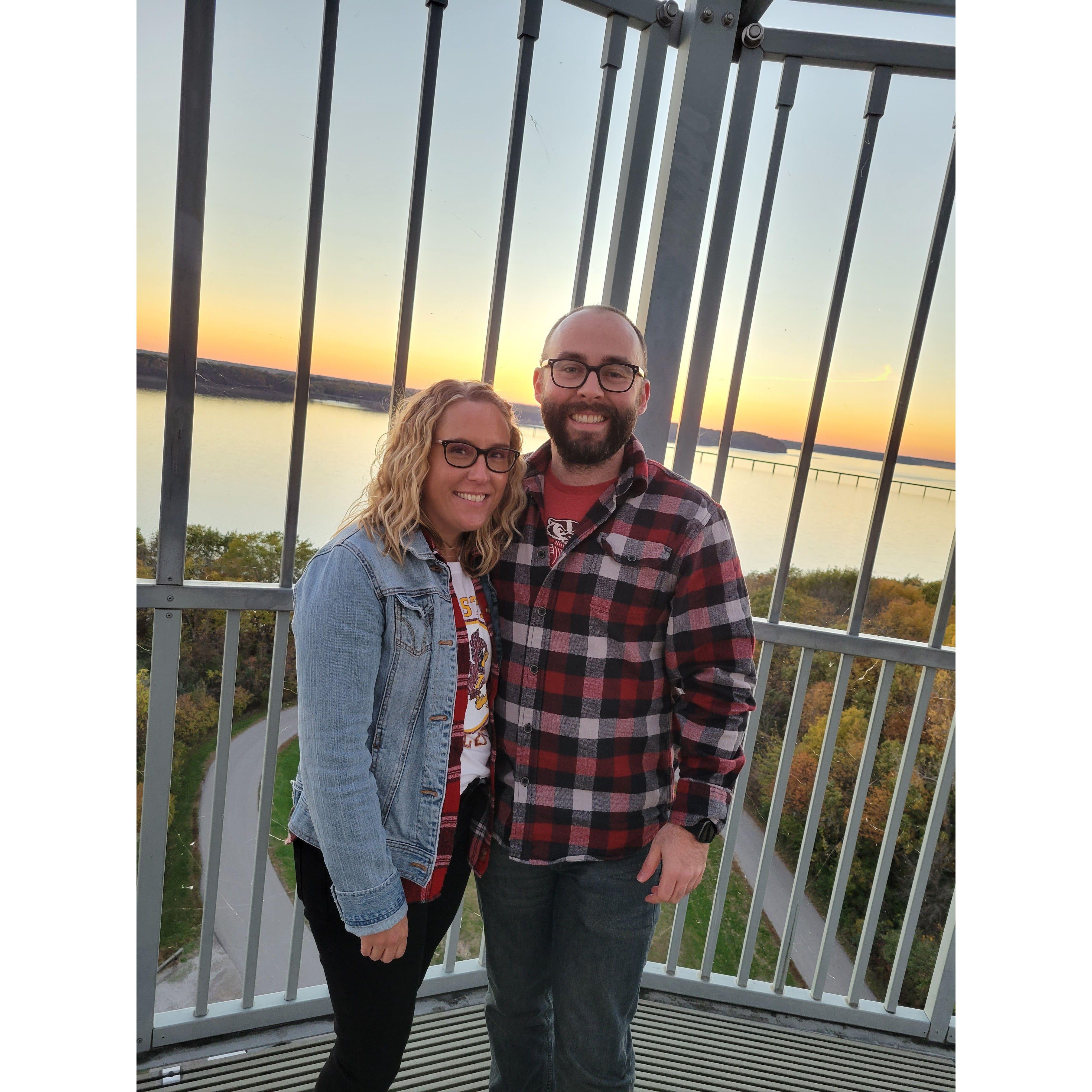 Lake Red Rock Observation tower