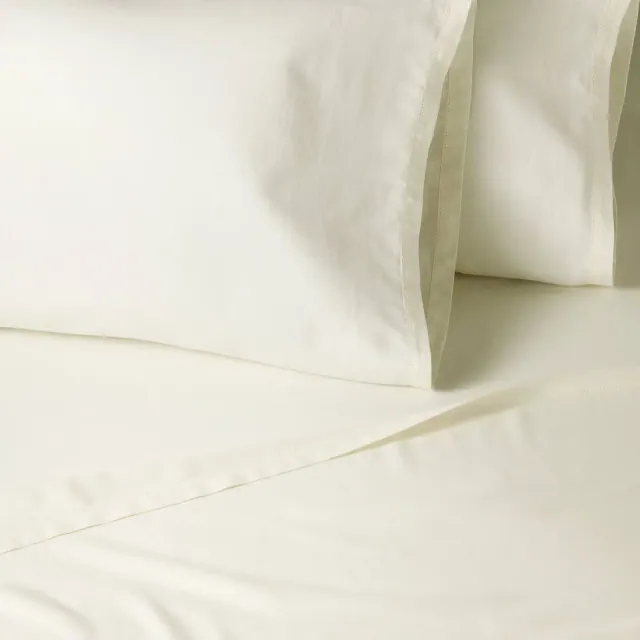 4pc Queen Woven Sheet Set Sour Cream - Hearth & Hand™ with Magnolia