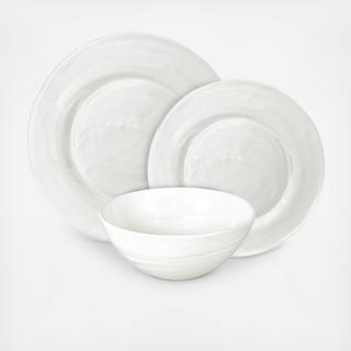 12-Piece Rustique Melamine Dinnerware Set, Service for 4