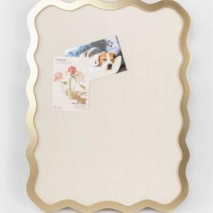 Scalloped Pinboard - BRASS - ONE SIZE | Tillys