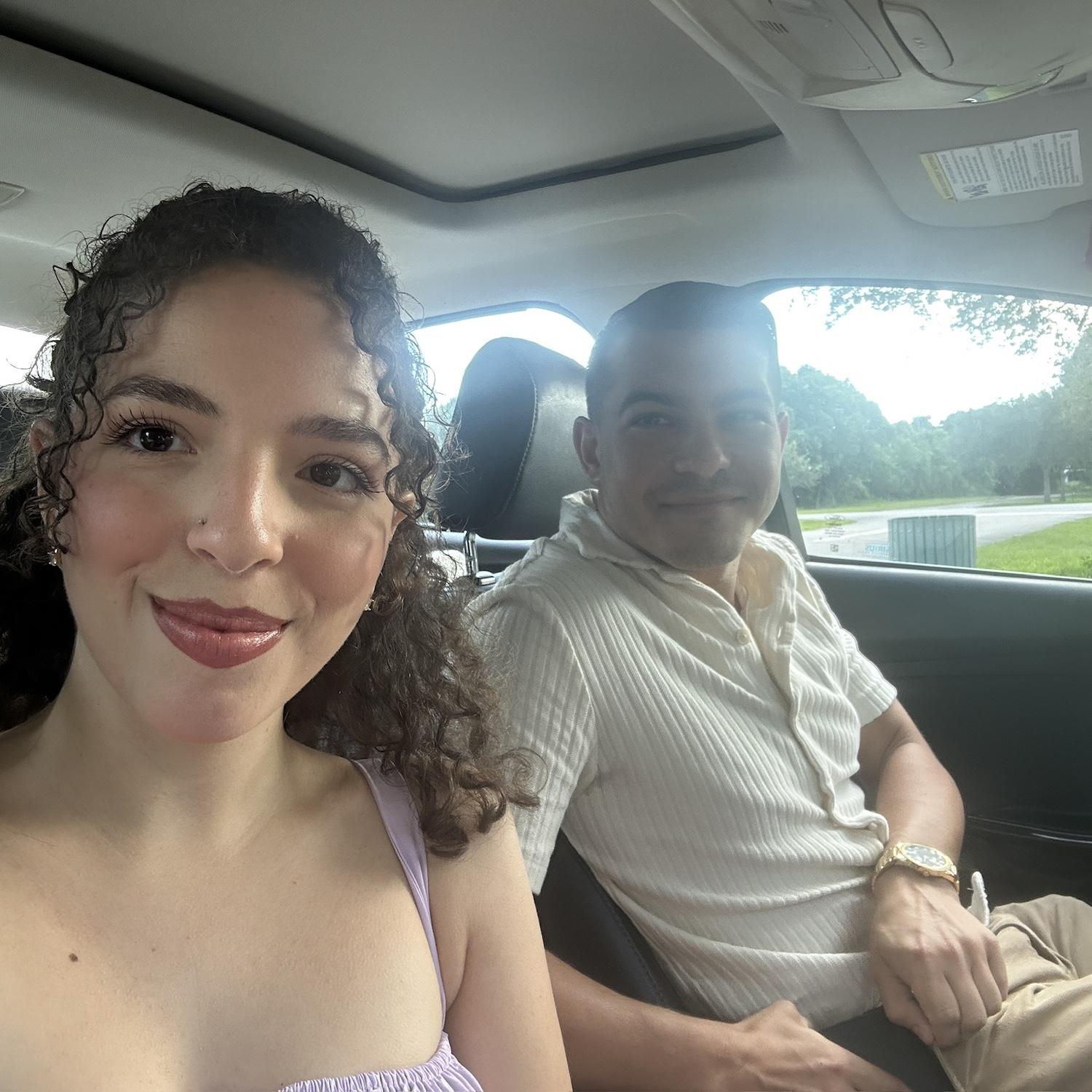 Moments before Julio proposed 9/20/25