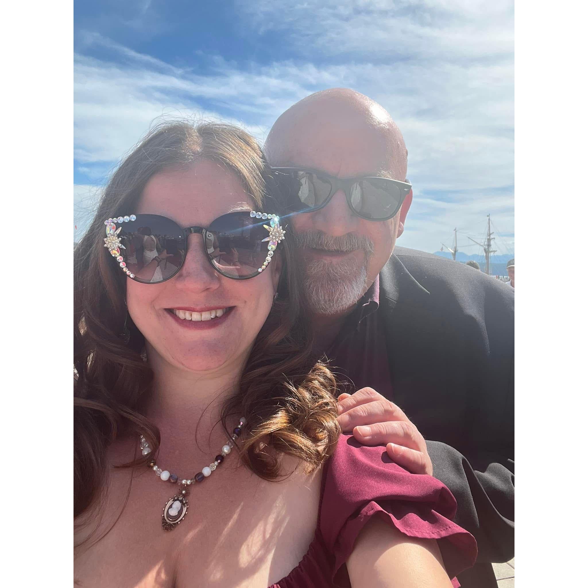Celebrating love with Tim and Allie