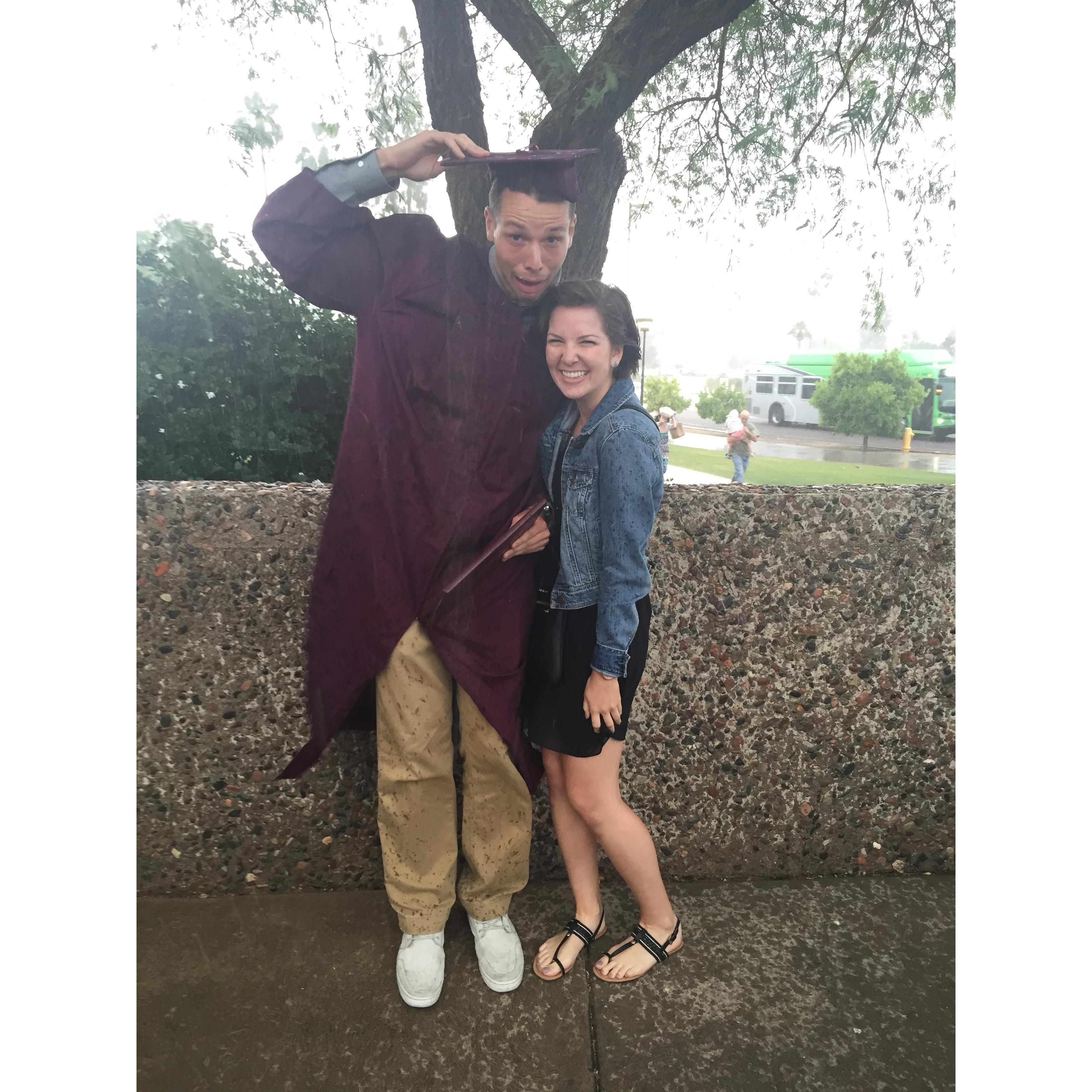 AJ's graduation from ASU- May 15th 2015