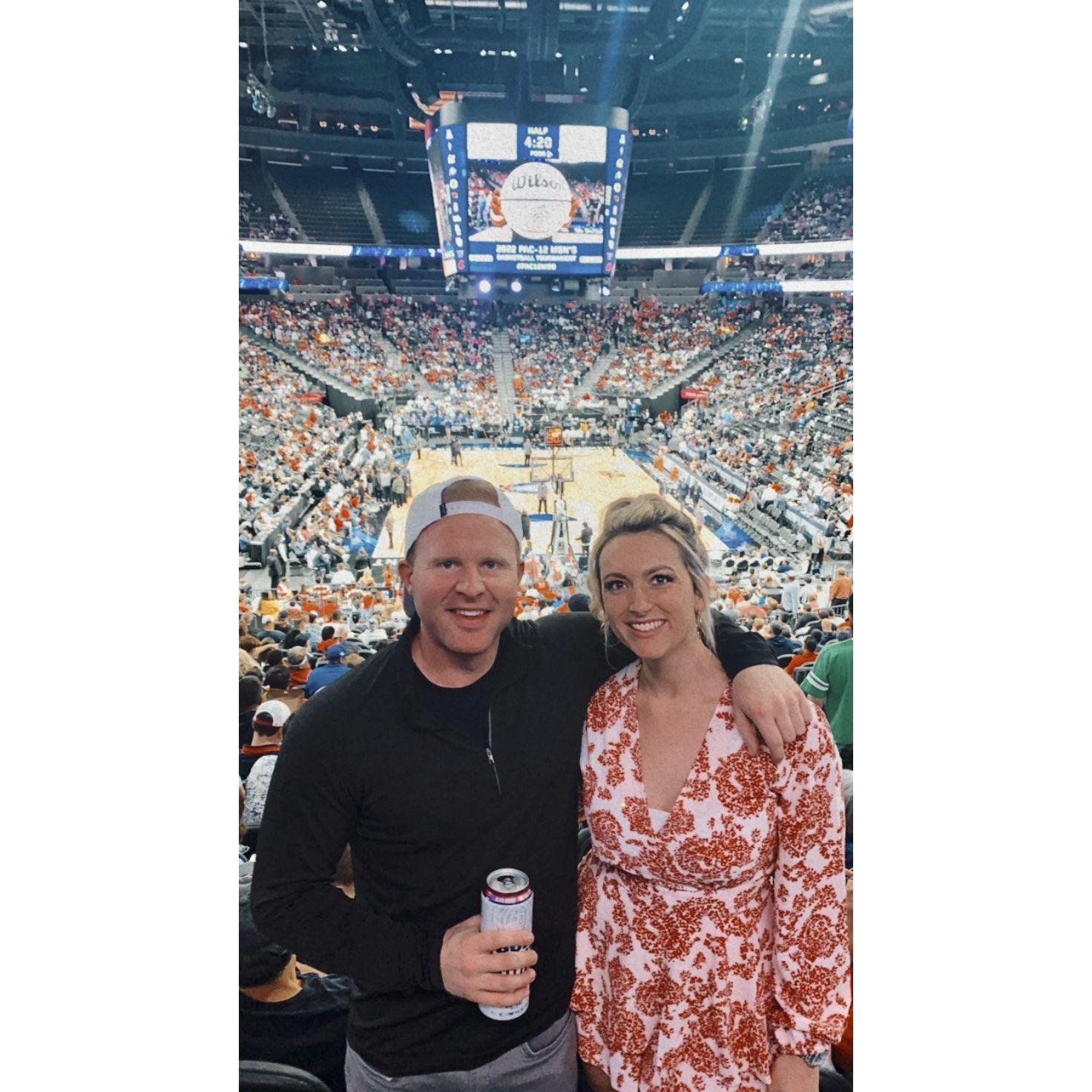 Our annual visit to Vegas for Pac-12 games during March Madness