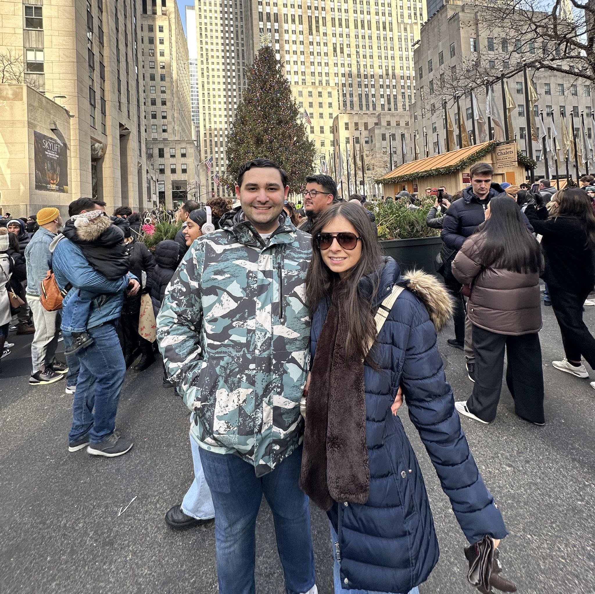 Winter 2024, Rockefeller Christmas tree