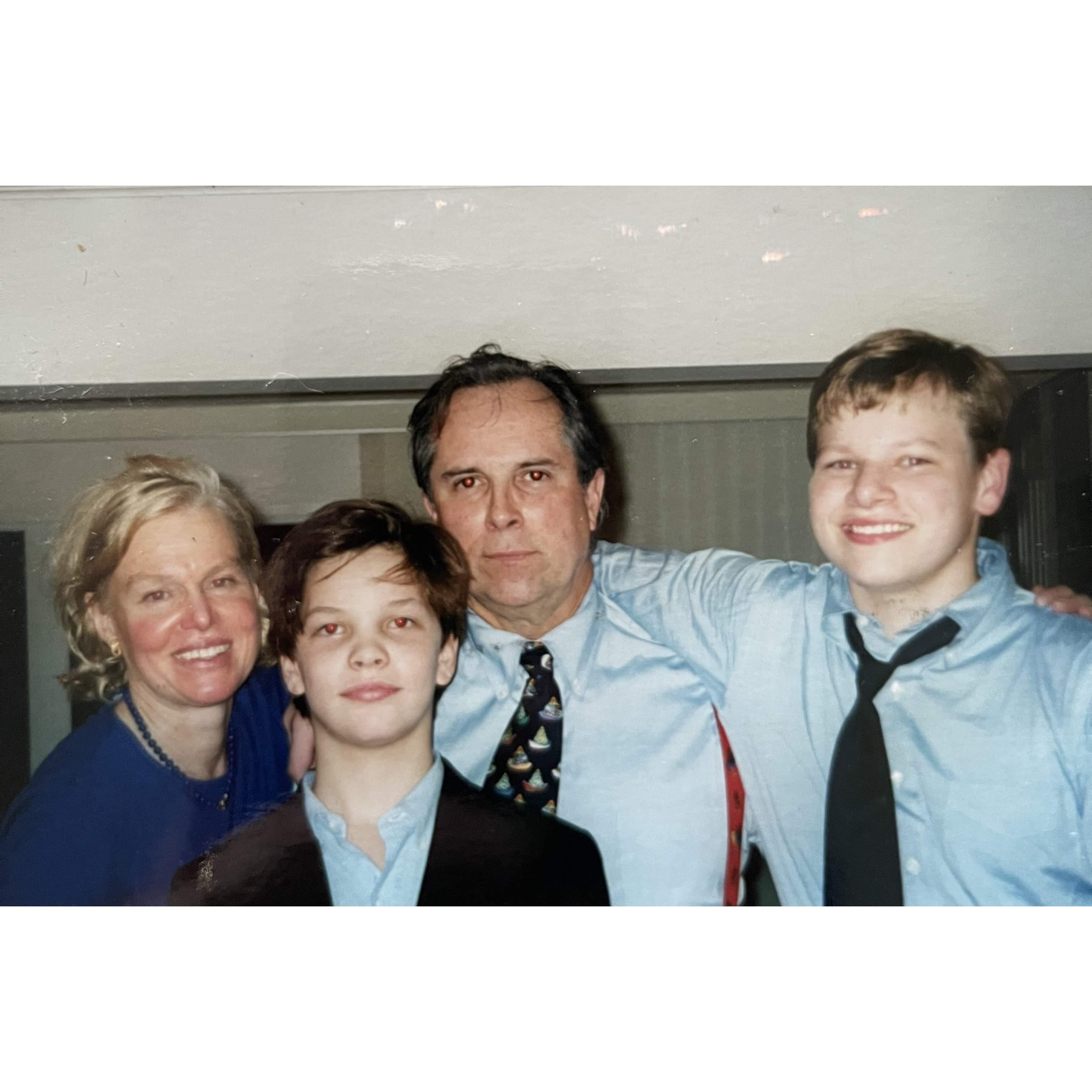 Richard Steere Aldrich IV and Russell Potter Aldrich (AKA Rick and Russell!) completed the family in 1988 and 1991.